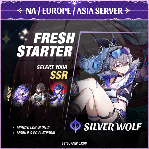 Silver Wolf honkai star rail account