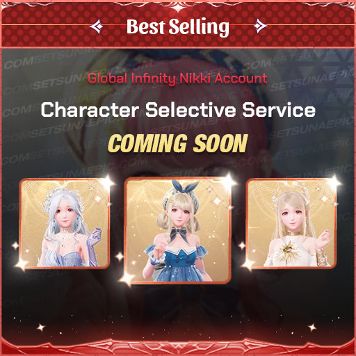 infinity nikki character selective account